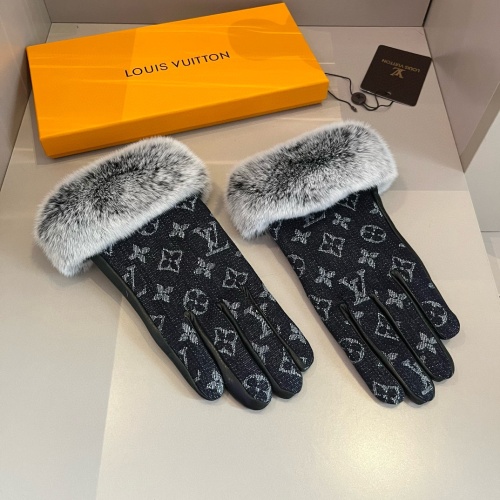 Wholesale Louis Vuitton LV Gloves For Women #1260849 $60.00 USD, Wholesale Quality Replica Louis Vuitton LV Gloves