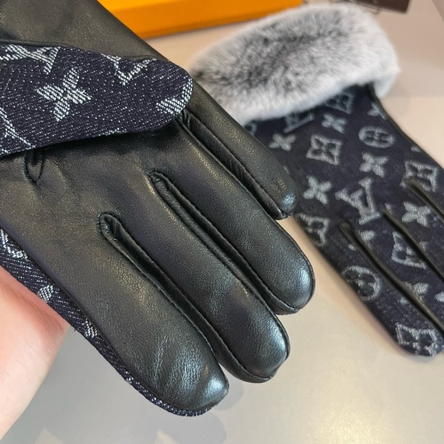 Replica Louis Vuitton LV Gloves For Women #1260849 $60.00 USD for Wholesale