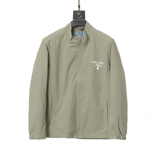 Wholesale Prada Jackets Long Sleeved For Men #1260858 $82.00 USD, Wholesale Quality Replica Prada Jackets