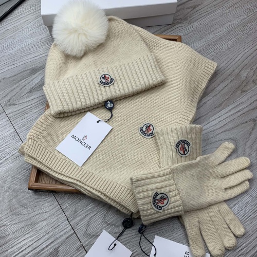 Wholesale Moncler Hat and Scarf and Glove Set #1260885 $76.00 USD, Wholesale Quality Replica Moncler Hat and Scarf and Glove Set