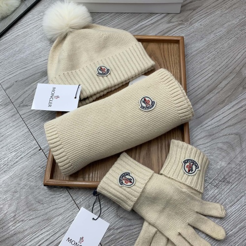 Replica Moncler Hat and Scarf and Glove Set #1260885 $76.00 USD for Wholesale