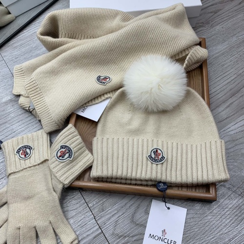 Replica Moncler Hat and Scarf and Glove Set #1260885 $76.00 USD for Wholesale