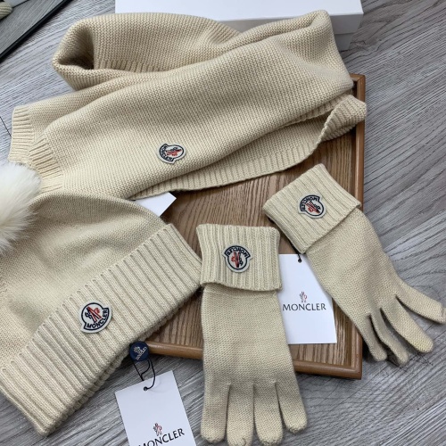 Replica Moncler Hat and Scarf and Glove Set #1260885 $76.00 USD for Wholesale