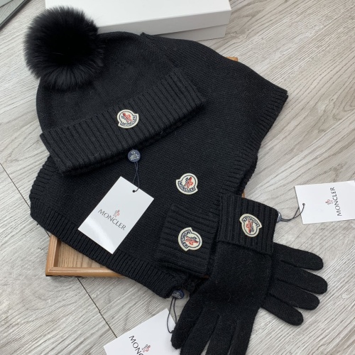 Wholesale Moncler Hat and Scarf and Glove Set #1260895 $76.00 USD, Wholesale Quality Replica Moncler Hat and Scarf and Glove Set