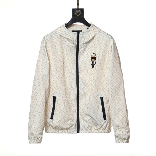 Wholesale Fendi Jackets Long Sleeved For Men #1260910 $80.00 USD, Wholesale Quality Replica Fendi Jackets