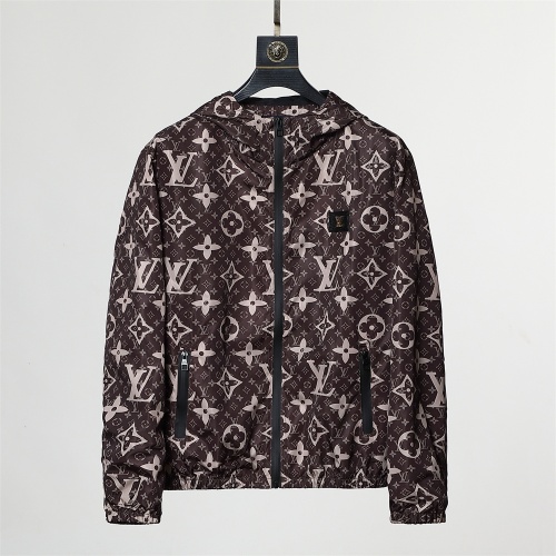 Wholesale Louis Vuitton LV Jackets Long Sleeved For Men #1260917 $80.00 USD, Wholesale Quality Replica Louis Vuitton LV Jackets