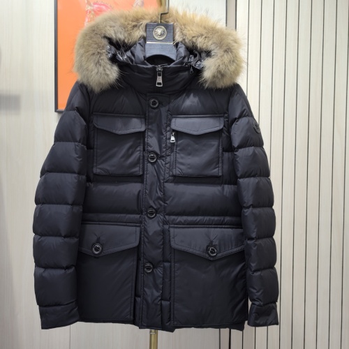 Wholesale Moncler Down Feather Coat Long Sleeved For Men #1260956 $235.00 USD, Wholesale Quality Replica Moncler Down Feather Coat