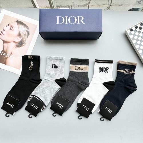 Wholesale Christian Dior Socks #1260985 $27.00 USD, Wholesale Quality Replica Christian Dior Socks