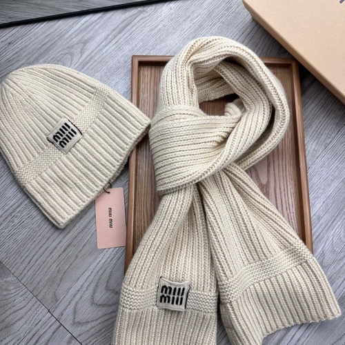 Replica MIU MIU Hat and Scarf Set #1261002 $52.00 USD for Wholesale