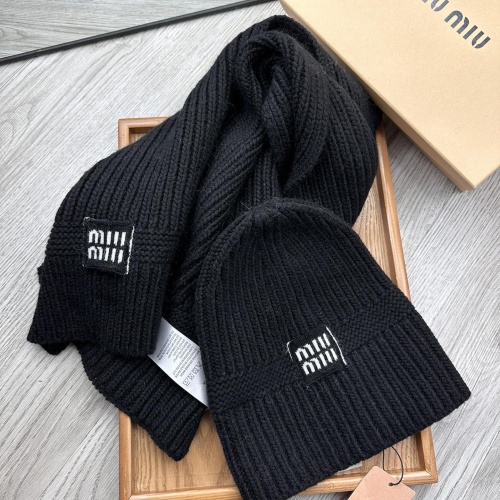 Replica MIU MIU Hat and Scarf Set #1261003 $52.00 USD for Wholesale