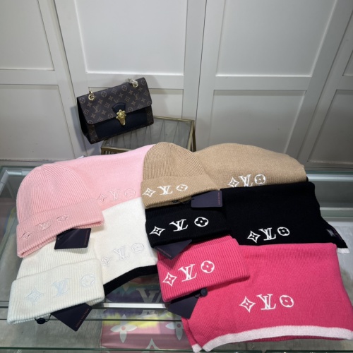 Replica Louis Vuitton LV Hat and Scarf Set #1261008 $48.00 USD for Wholesale