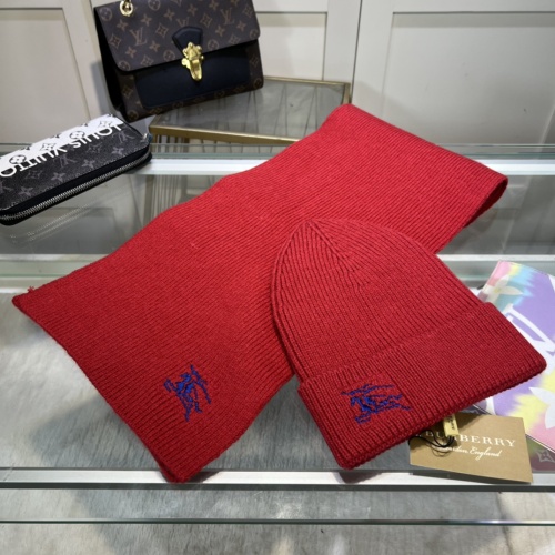 Wholesale Burberry Hat and Scarf Set #1261016 $48.00 USD, Wholesale Quality Replica Burberry Hat and Scarf and Glove Set