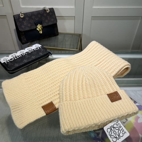 Wholesale LOEWE Hat and Scarf Set #1261025 $48.00 USD, Wholesale Quality Replica LOEWE Hat and Scarf and Glove Set