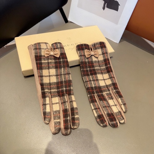 Replica Burberry Gloves #1261041 $34.00 USD for Wholesale