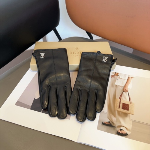 Replica Burberry Gloves #1261065 $42.00 USD for Wholesale