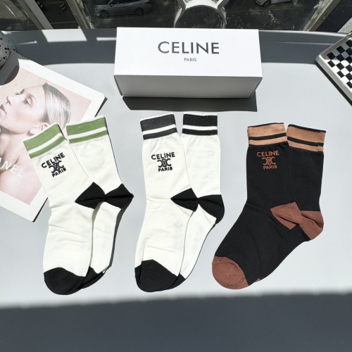 Wholesale Celine Socks #1261080 $29.00 USD, Wholesale Quality Replica Celine Socks