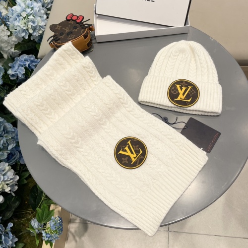 Replica Louis Vuitton LV Hat and Scarf Set #1261082 $60.00 USD for Wholesale