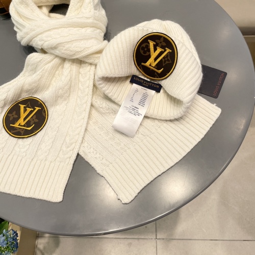 Replica Louis Vuitton LV Hat and Scarf Set #1261082 $60.00 USD for Wholesale