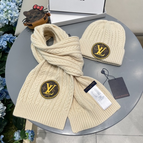 Replica Louis Vuitton LV Hat and Scarf Set #1261083 $60.00 USD for Wholesale