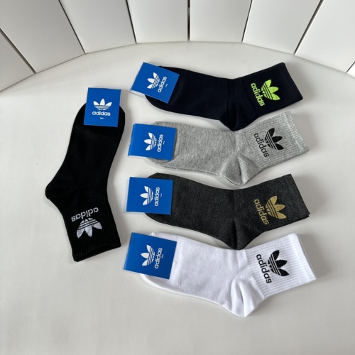 Replica Adidas Socks #1261088 $27.00 USD for Wholesale