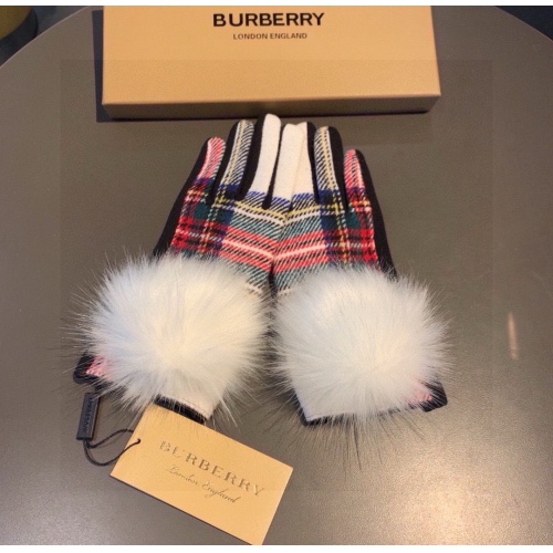 Replica Burberry Gloves For Women #1261094 $42.00 USD for Wholesale