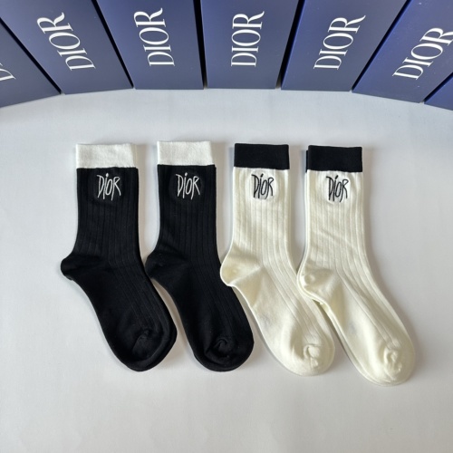 Replica Christian Dior Socks #1261115 $29.00 USD for Wholesale