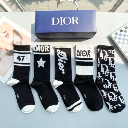 Wholesale Christian Dior Socks #1261122 $29.00 USD, Wholesale Quality Replica Christian Dior Socks