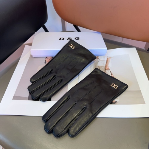 Replica Dolce & Gabbana Gloves For Men #1261207 $48.00 USD for Wholesale