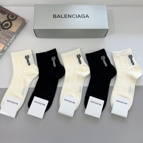 Wholesale Balenciaga Socks #1261214 $27.00 USD, Wholesale Quality Replica Balenciaga Socks