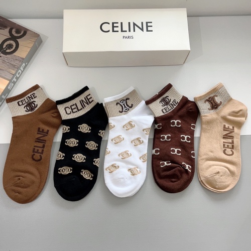 Wholesale Celine Socks #1261218 $27.00 USD, Wholesale Quality Replica Celine Socks