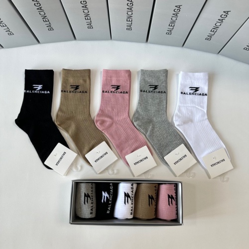 Wholesale Balenciaga Socks #1261231 $29.00 USD, Wholesale Quality Replica Balenciaga Socks