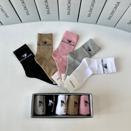 Replica Balenciaga Socks #1261231 $29.00 USD for Wholesale