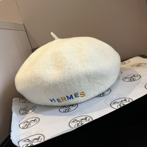 Replica Hermes Caps #1261253 $40.00 USD for Wholesale