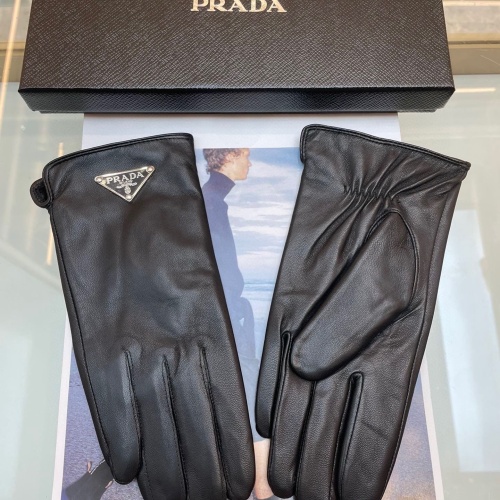 Replica Prada Gloves For Women #1261283 $48.00 USD for Wholesale