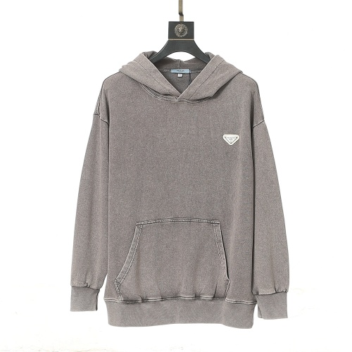 Wholesale Prada Hoodies Long Sleeved For Unisex #1261292 $52.00 USD, Wholesale Quality Replica Prada Hoodies