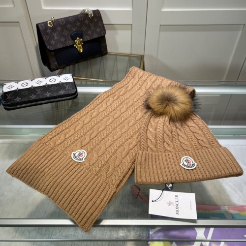 Wholesale Moncler Hat and Scarf Set #1261298 $48.00 USD, Wholesale Quality Replica Moncler Hat and Scarf and Glove Set