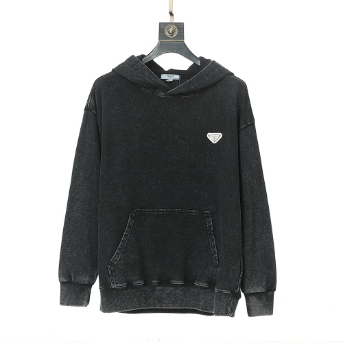 Wholesale Prada Hoodies Long Sleeved For Unisex #1261299 $52.00 USD, Wholesale Quality Replica Prada Hoodies