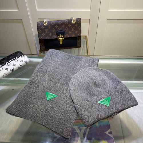 Replica Prada Hat and Scarf Set #1261306 $48.00 USD for Wholesale