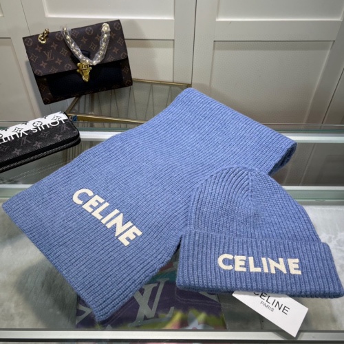 Wholesale Celine Hat and Scarf Set #1261313 $48.00 USD, Wholesale Quality Replica Celine Hat and Scarf and Glove Set