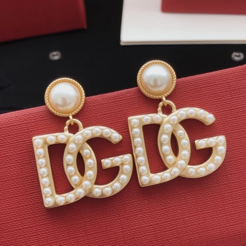 Wholesale Dolce &amp; Gabbana D&amp;G Earrings For Women #1261420 $32.00 USD, Wholesale Quality Replica Dolce &amp; Gabbana D&amp;G Earrings