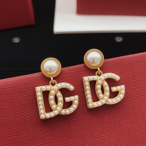 Wholesale Dolce &amp; Gabbana D&amp;G Earrings For Women #1261421 $29.00 USD, Wholesale Quality Replica Dolce &amp; Gabbana D&amp;G Earrings