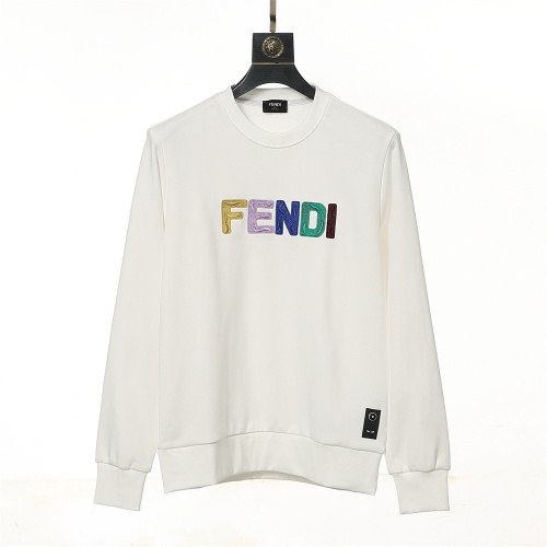 Wholesale Fendi Hoodies Long Sleeved For Unisex #1261445 $45.00 USD, Wholesale Quality Replica Fendi Hoodies