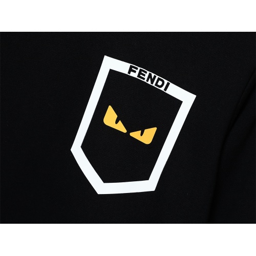 Replica Fendi Hoodies Long Sleeved For Unisex #1261452 $42.00 USD for Wholesale