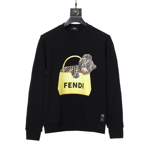 Wholesale Fendi Hoodies Long Sleeved For Unisex #1261454 $42.00 USD, Wholesale Quality Replica Fendi Hoodies