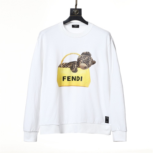 Wholesale Fendi Hoodies Long Sleeved For Unisex #1261455 $42.00 USD, Wholesale Quality Replica Fendi Hoodies