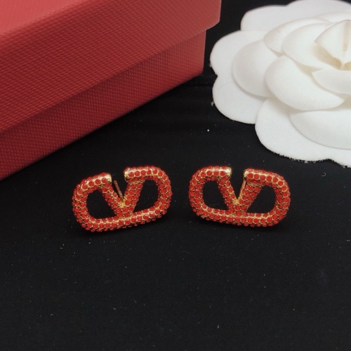 Replica Valentino Earrings For Women #1261463 $29.00 USD for Wholesale