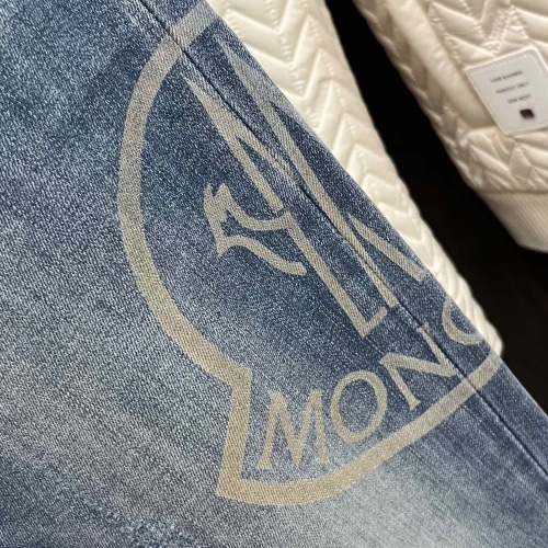 Replica Moncler Jeans For Men #1261507 $88.00 USD for Wholesale