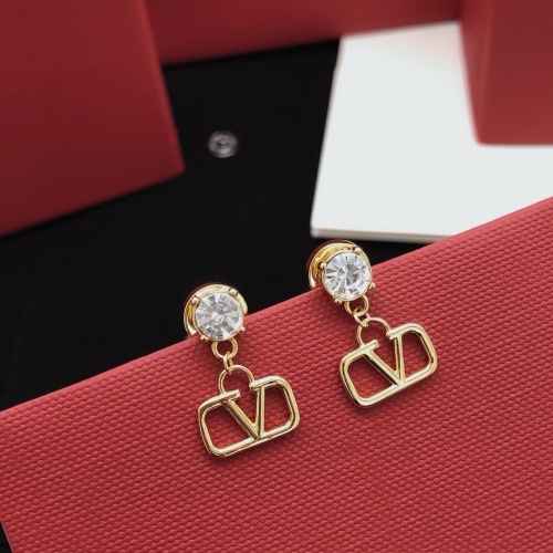 Replica Valentino Earrings For Women #1261586 $27.00 USD for Wholesale