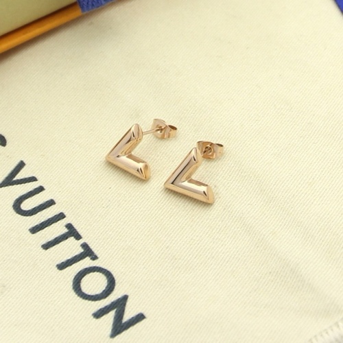 Wholesale Louis Vuitton Earrings For Women #1261596 $25.00 USD, Wholesale Quality Replica Louis Vuitton Earrings