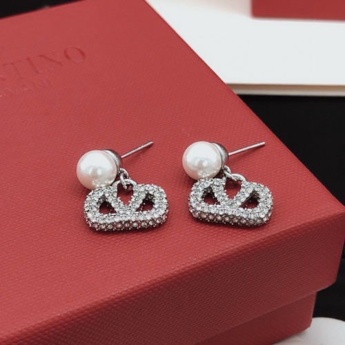 Replica Valentino Earrings For Women #1261599 $29.00 USD for Wholesale